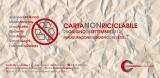 CARTA NON RICICLABILE